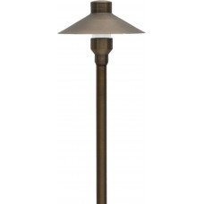 Brass G4 12V PATH Light Landscape Fixture with wire and spike