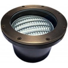 Professional Grade Brass PAR36 IN-Ground 12V Well-Light Landscape Fixture with wire