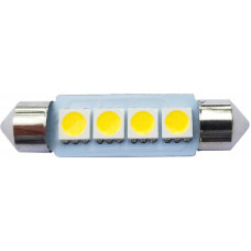 LED 41mm Festoon Lamp Bulb 12VDC 4 x 5050