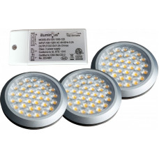 Kit for Dimmable 3 x LED PUCK and 12W LED Driver